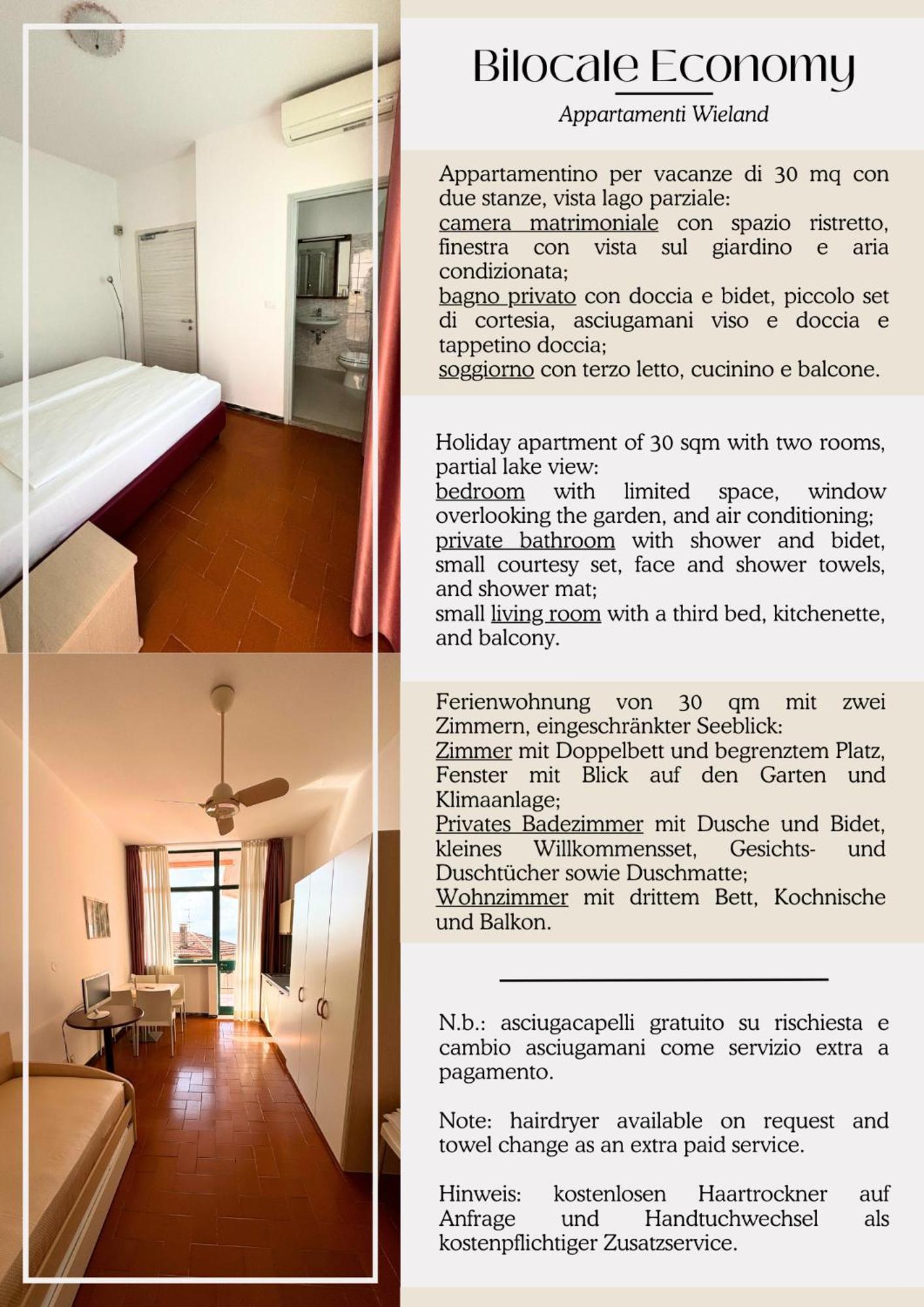 Residence Wieland Torri Del Benaco Habitación foto